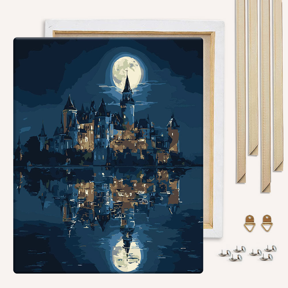 Castle in Moonlight