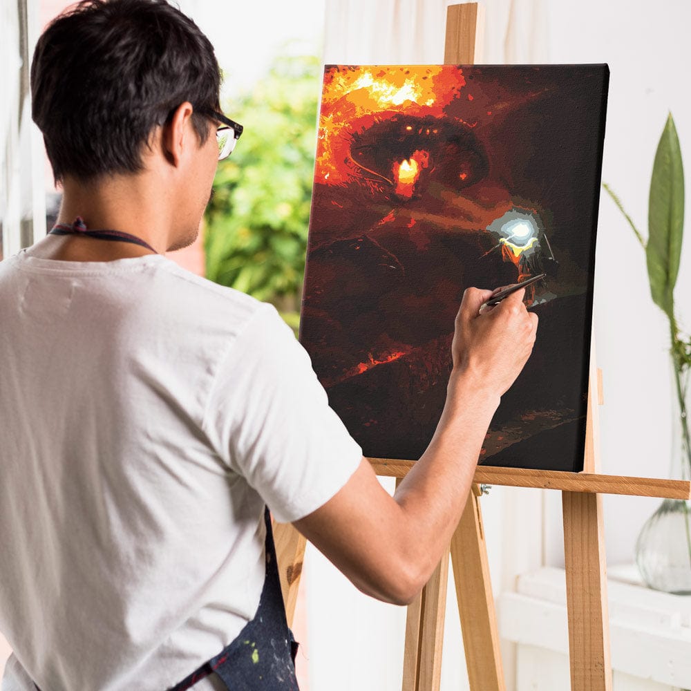 Animal Jigsaw Puzzle > Wooden Jigsaw Puzzle > Jigsaw Puzzle Without Frame You Shall Not Pass - Paint By Numbers Kit