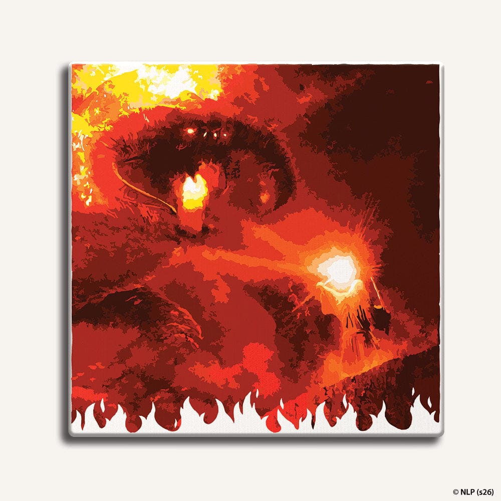 Painting By Numbers Kits 9.8" x 9.8" (25x25cm) You Shall Not Pass - Framed Paint By Numbers Kit