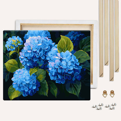 Blue Hydrangeas