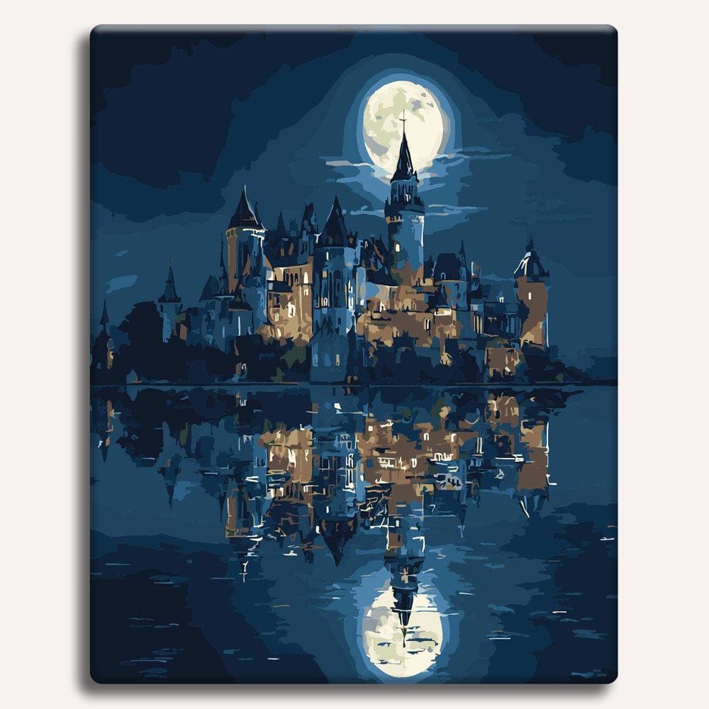 Castle in Moonlight