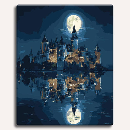 Castle in Moonlight