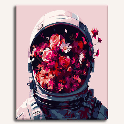Floral Astronaut