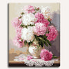 Vase of Peonies