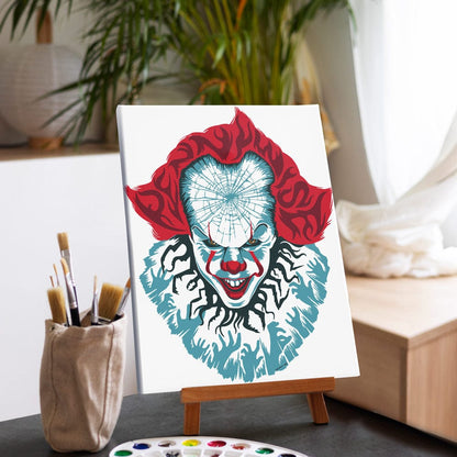 Painting By Numbers Kits 15.7" x 19.7" (40x50cm) Pennywise - Paint By Numbers Kit